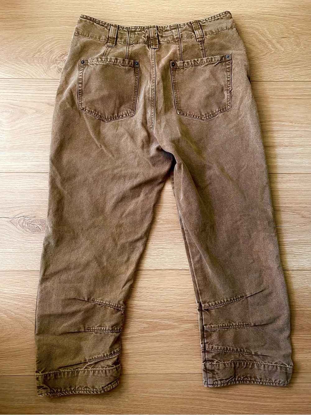 Free People Supersonic Slim Pants - size 10 (large) 100% Cotton - Picture 4 of 8